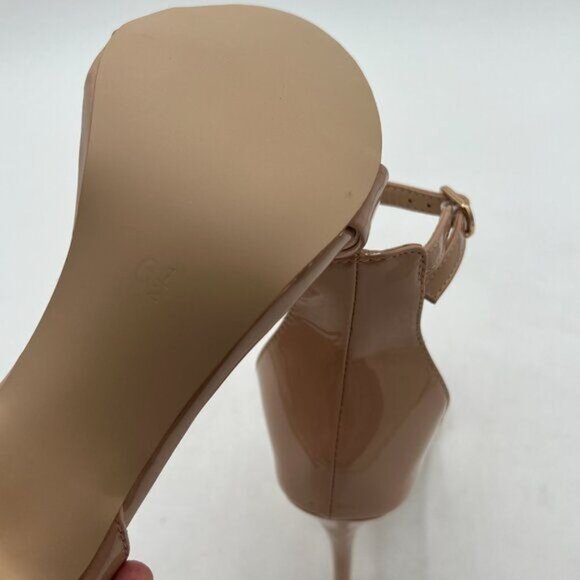 FOWT Women's Fashion Sexy High Stiletto Heel Sandals Open Toe Cut-out Ankle Buck - Picture 5 of 8